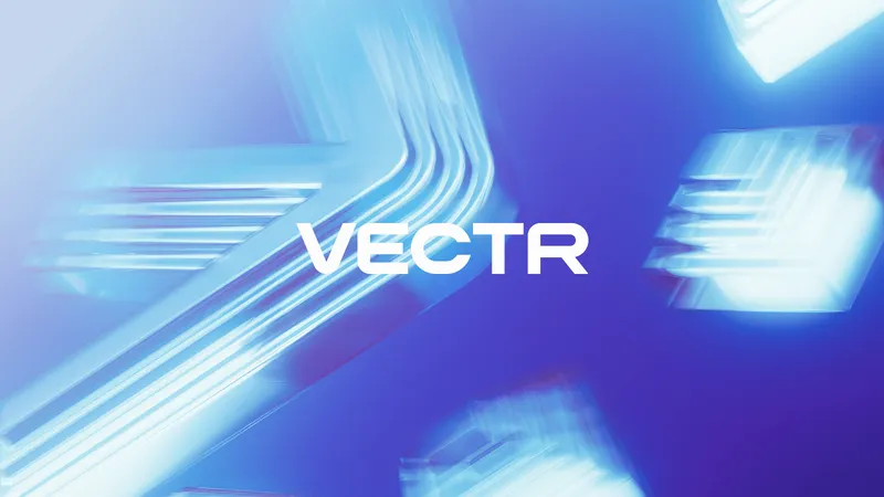 Vectr brand and WebGPU marketing site for an AI staffing startup.